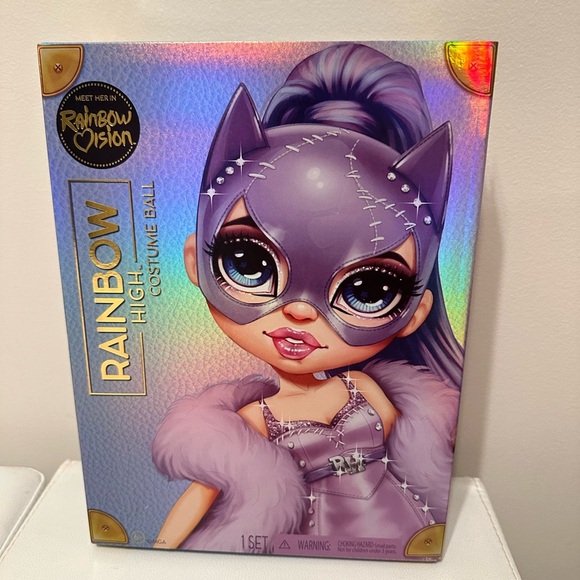 NWT RAINBOW HIGH VIOLET COSTUME BALL - Picture 2 of 8